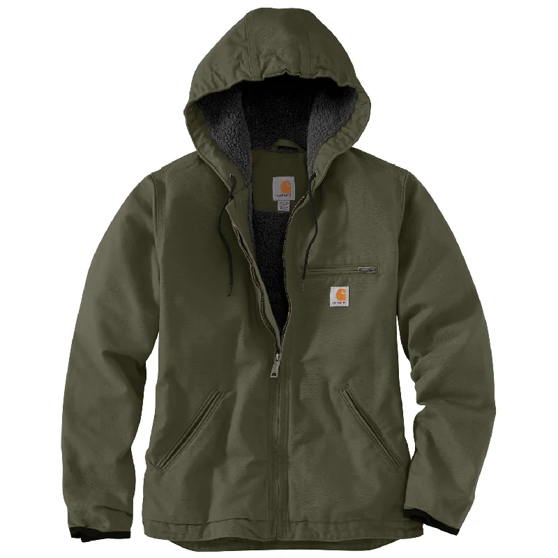 Women's Sherpa Lined Duck Jacket 104292