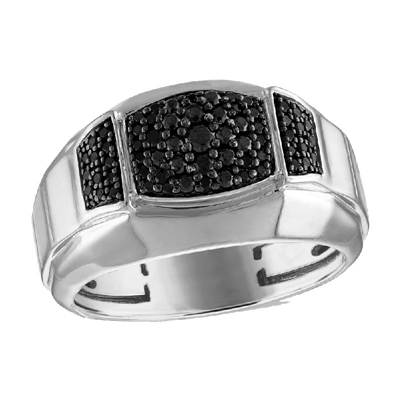 Seasonal Jewelry Sale – Upgrade Your Collection Bulova Marc Anthony Collection Sterling Silver and 1/2 CTW Diamond Ring