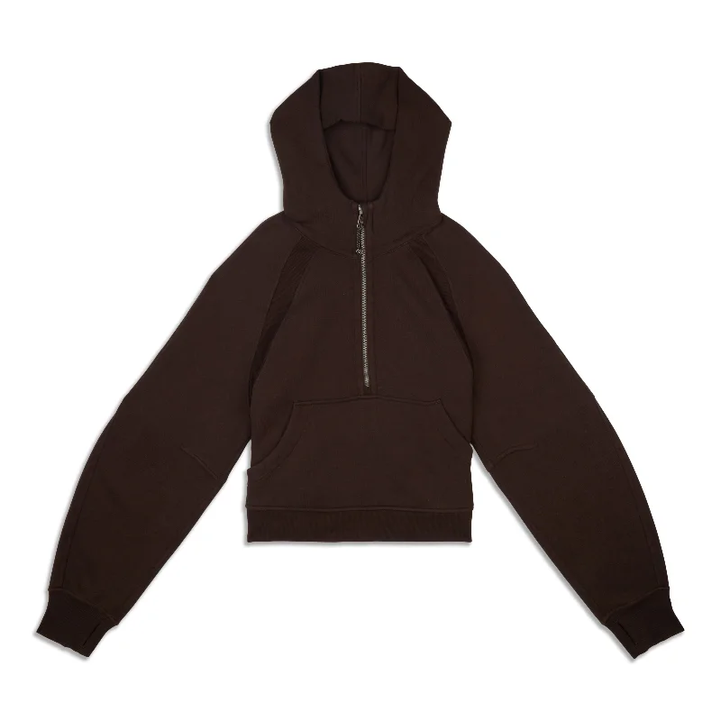 Scuba Oversized Half-Zip Hoodie - Resale