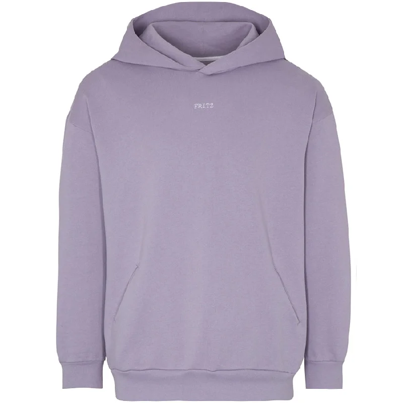 UNISEX ORGANIC COTTON HOODIE IN LILAC